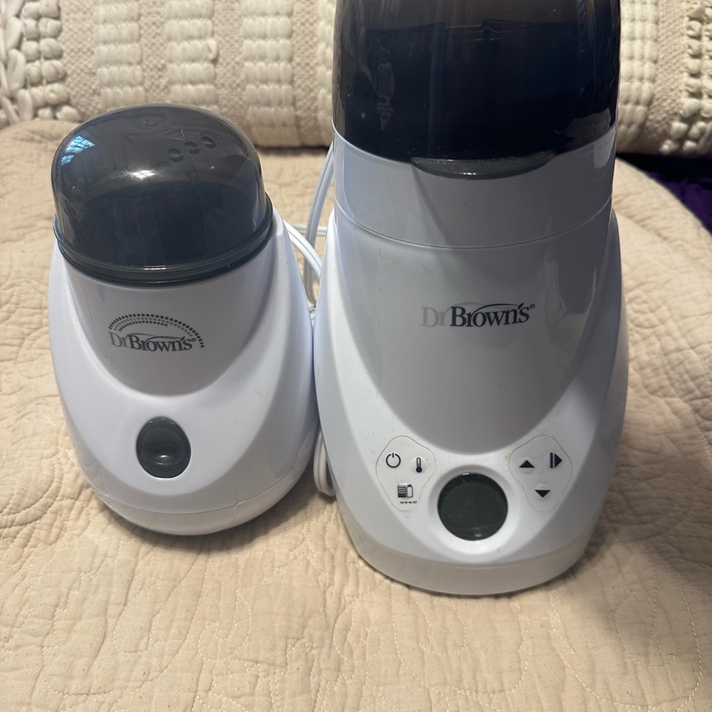Dr Brown Bottle warmer and sanitizer (White Electric Appliances with Cord)